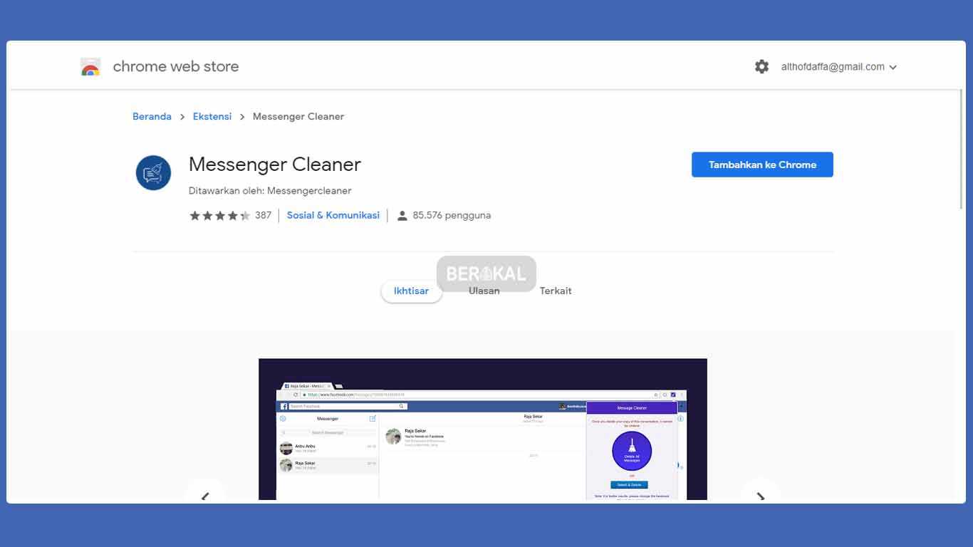 messenger cleaner