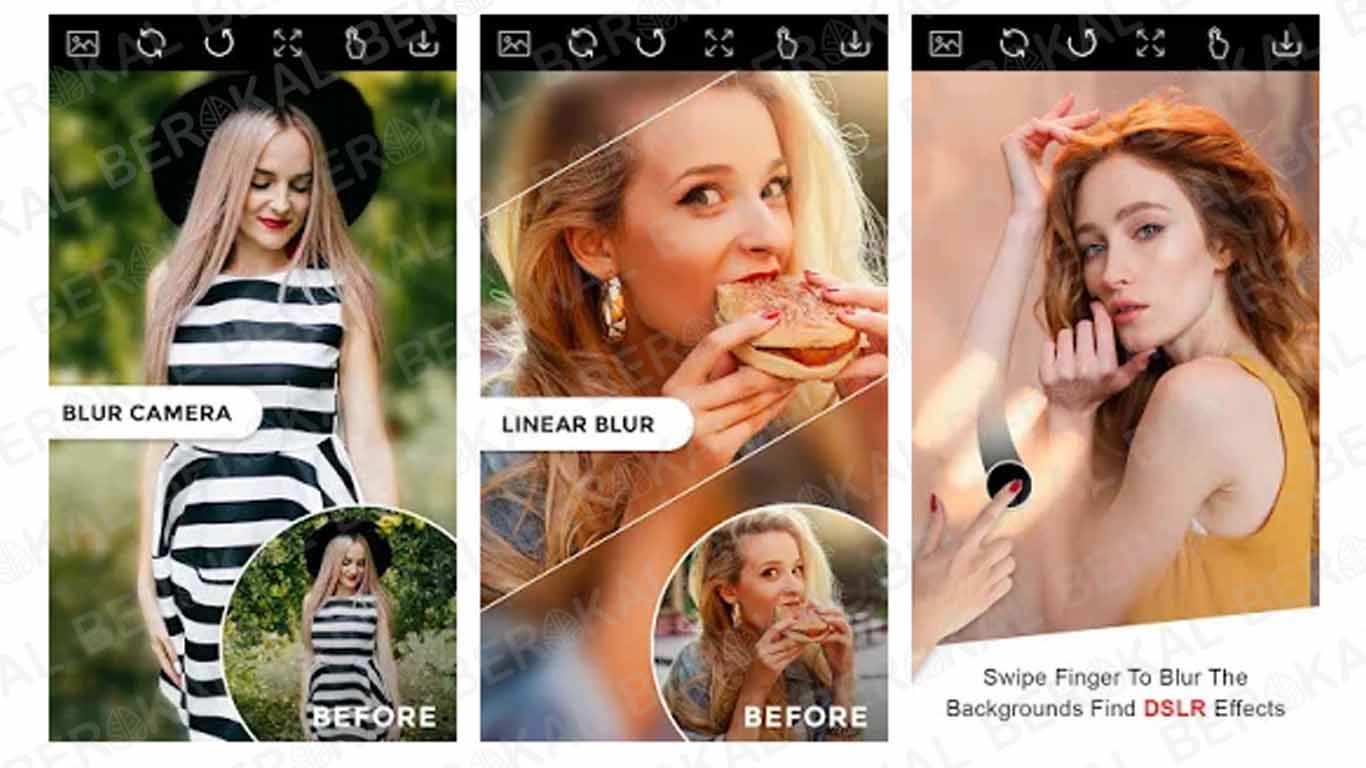 Aplikasi Kamera Bokeh Auto Blur Camera