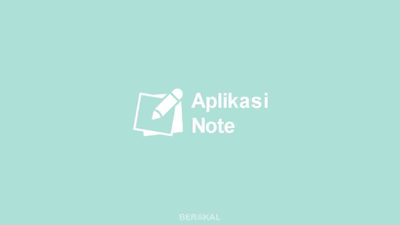 Aplikasi Note (Catatan)