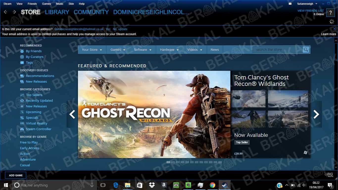 Cara Download Game di Laptop Melalui Steam