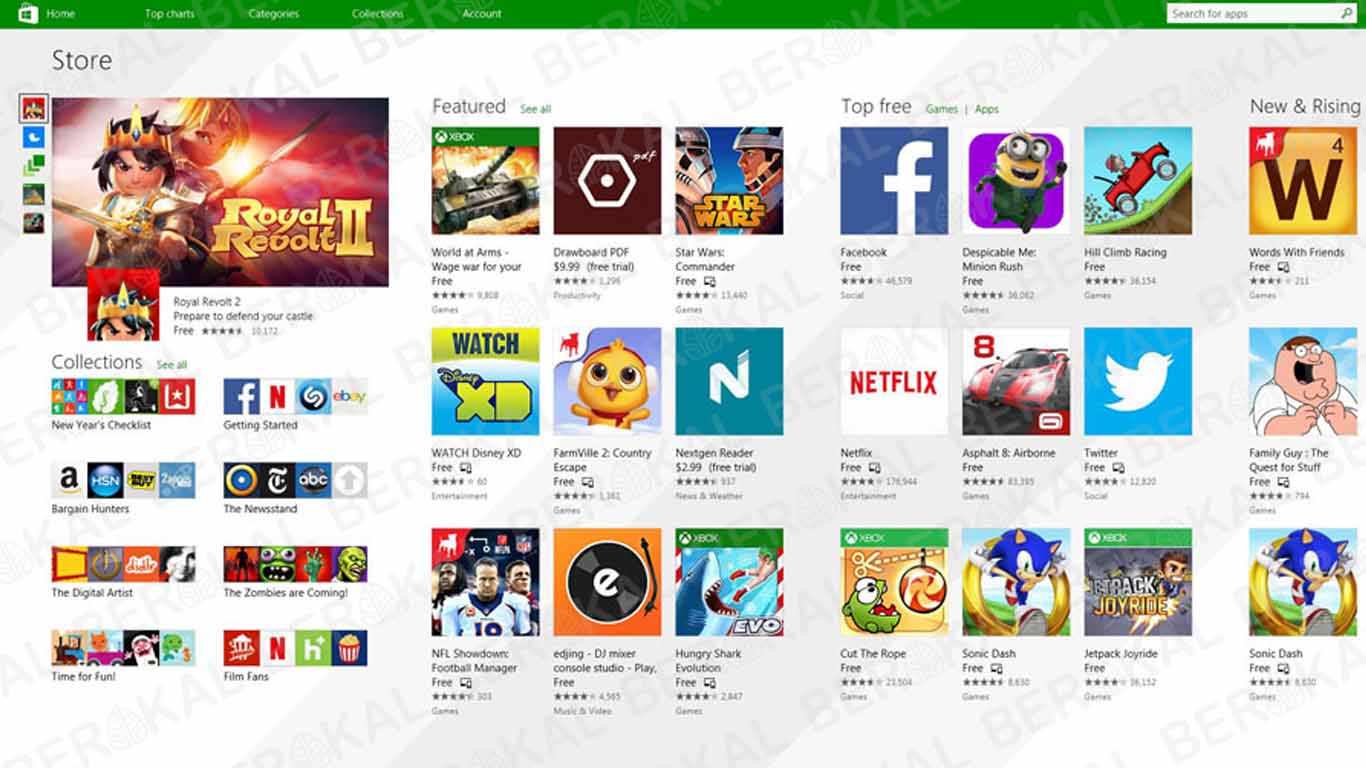 Cara Download Game di Laptop Melalui Windows Store