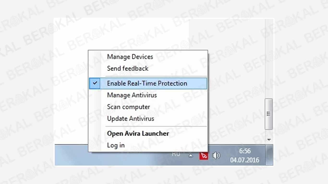 Cara Mematikan Antivirus Avira