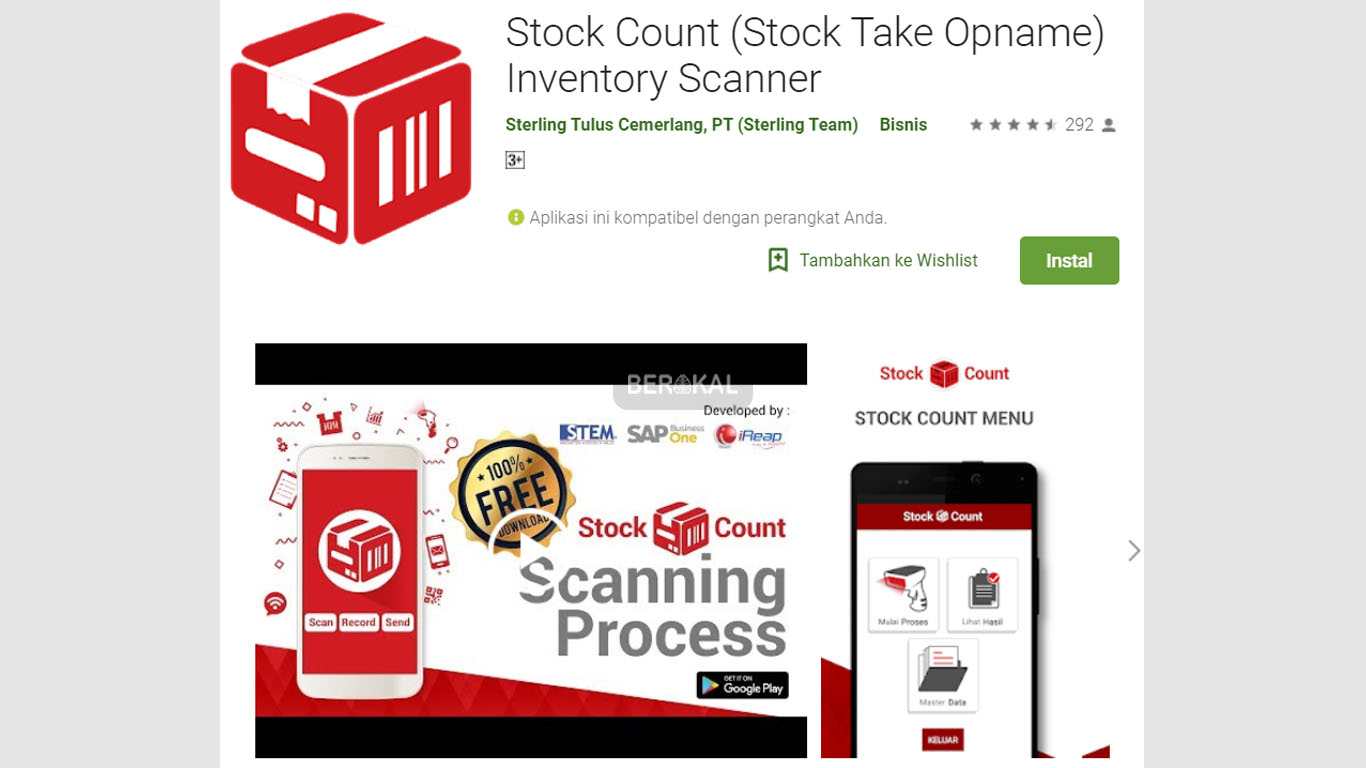 Stock Count Inventory Scanner