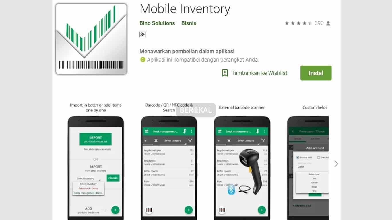 aplikasi stok barang Mobile Inventory