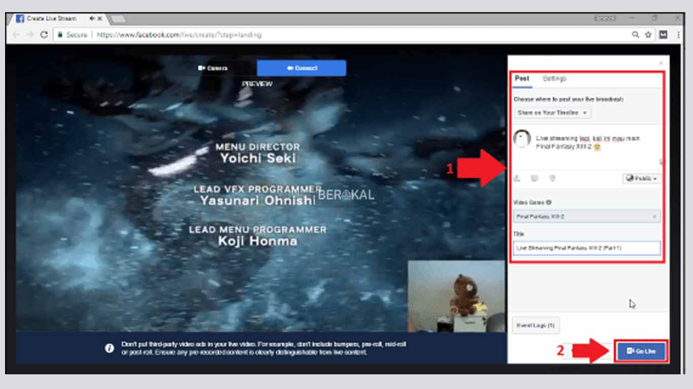 3 Cara Live Di Facebook Siaran Langsung Versi Baru