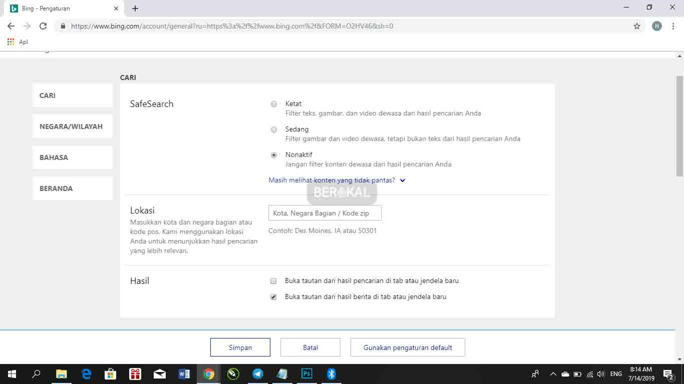 √ Cara Mematikan Safe Search Google Chrome PC & HP