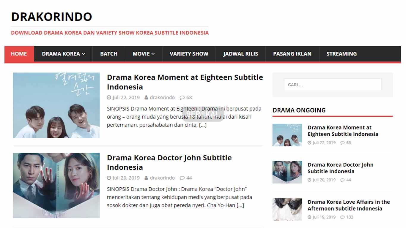 2 Cara Download Drama Korea Subtitle Indonesia Di Pc Hp