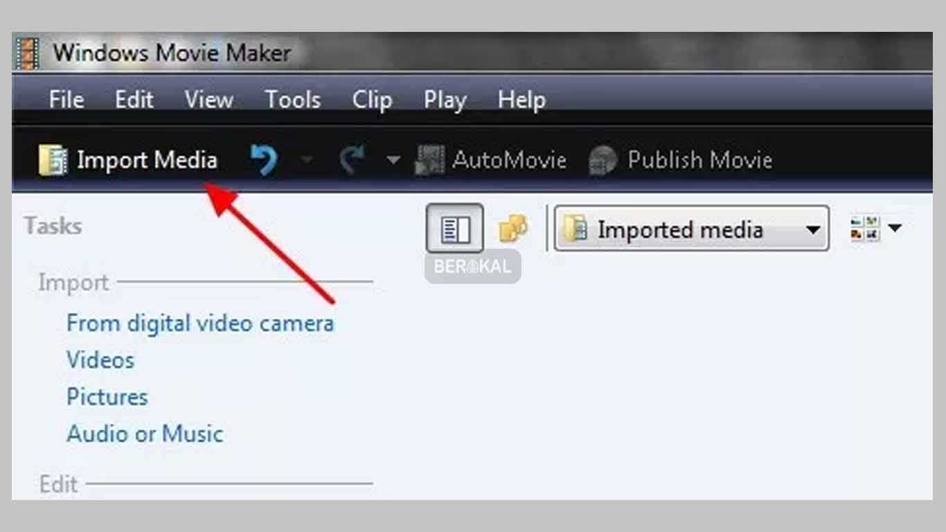 import media movie maker