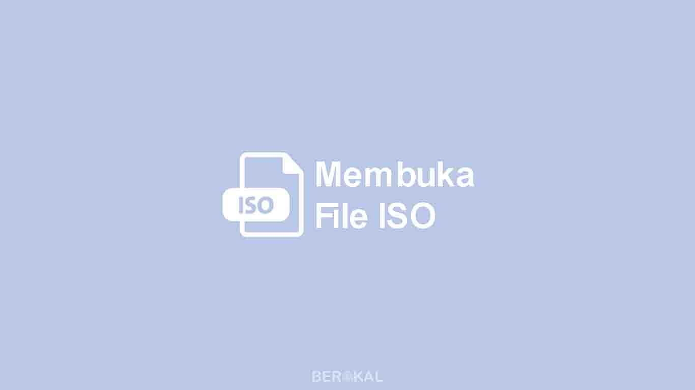 membuka file iso