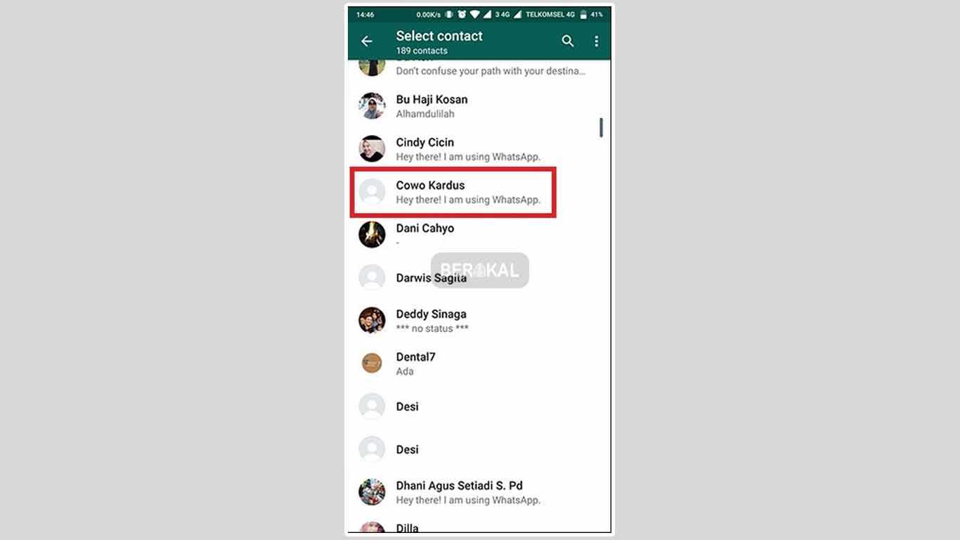 √ 2 Cara Menghapus Kontak WhatsApp Permanen 2019