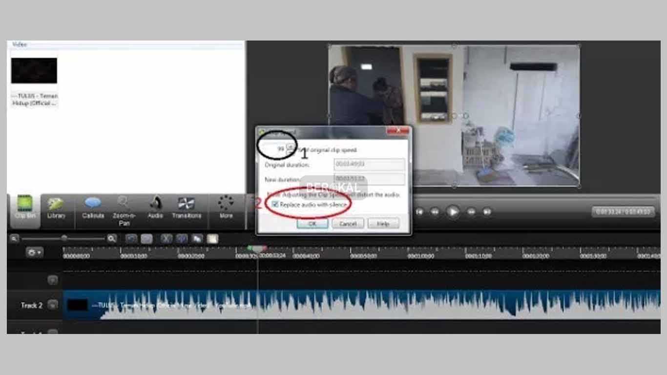 tutorial delete audio camtasia