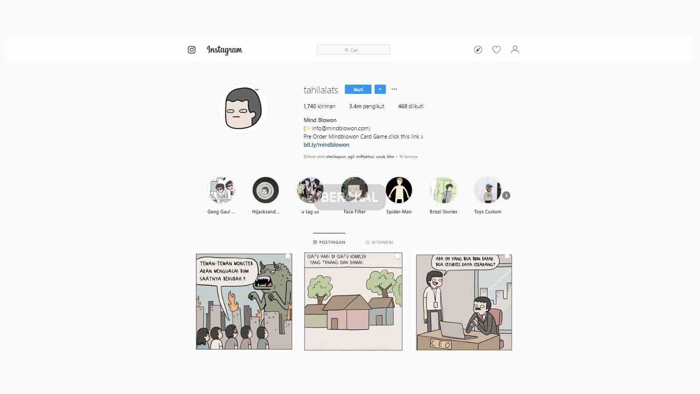 Akun Instagram Cerita Lucu yang Wajib di Follow