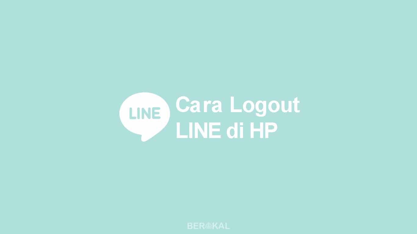 Cara Logout LINE