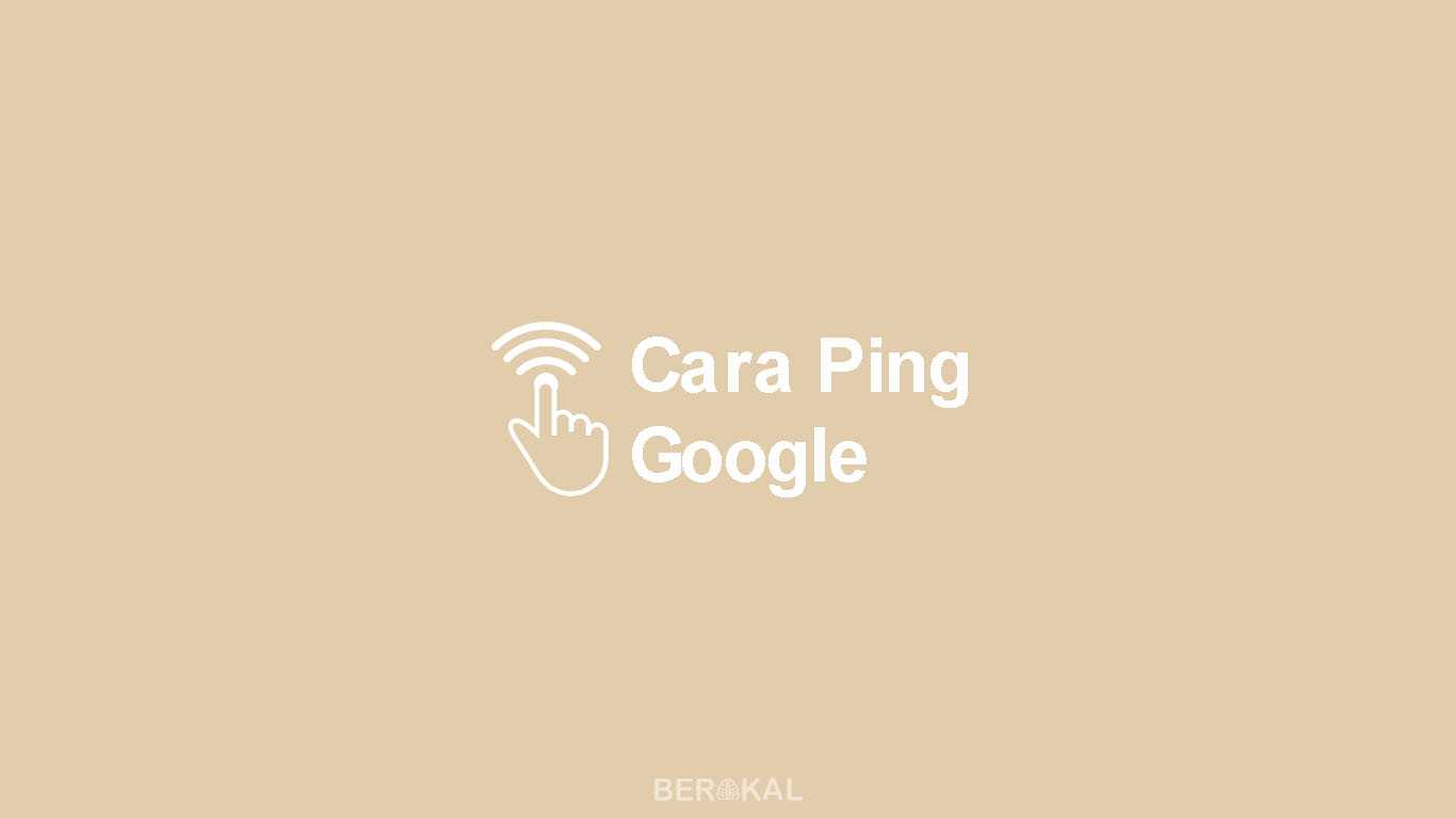 Cara Ping Google