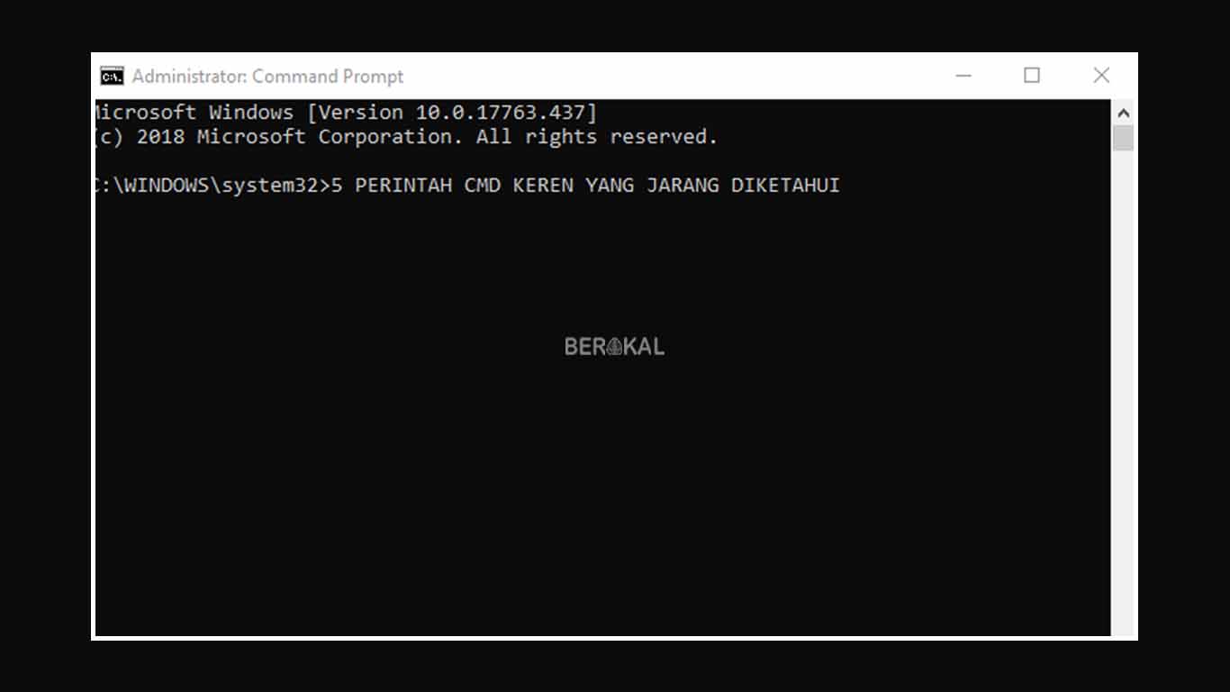 Command Prompt