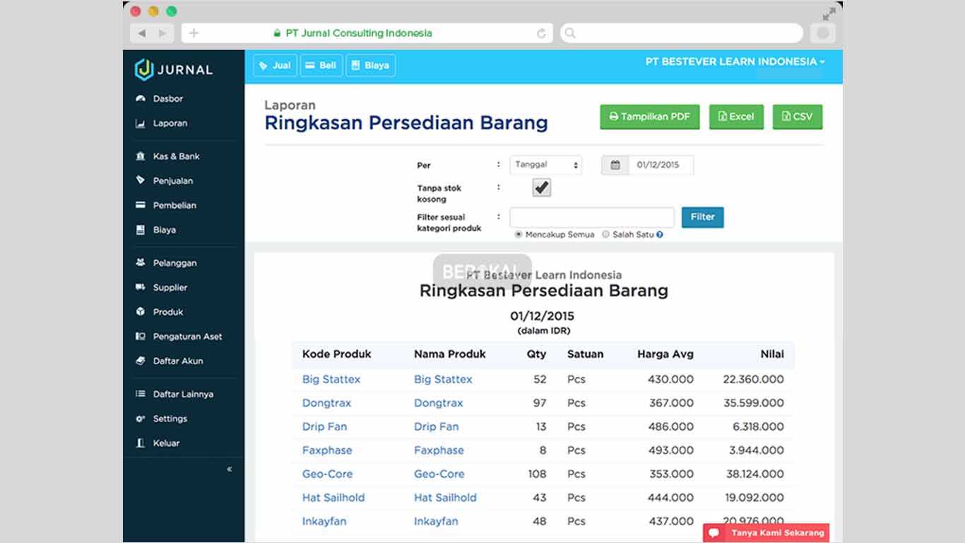 jurnal accounting