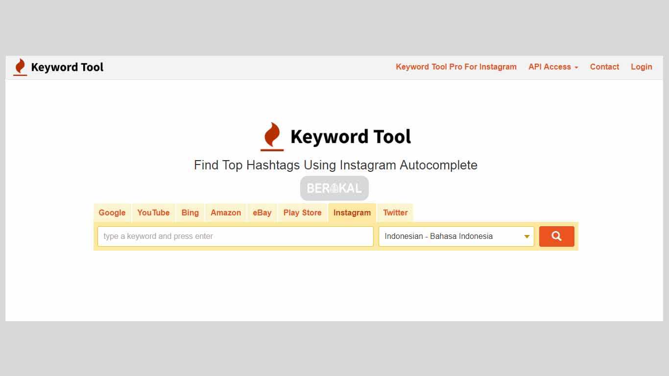 keyword tool ig