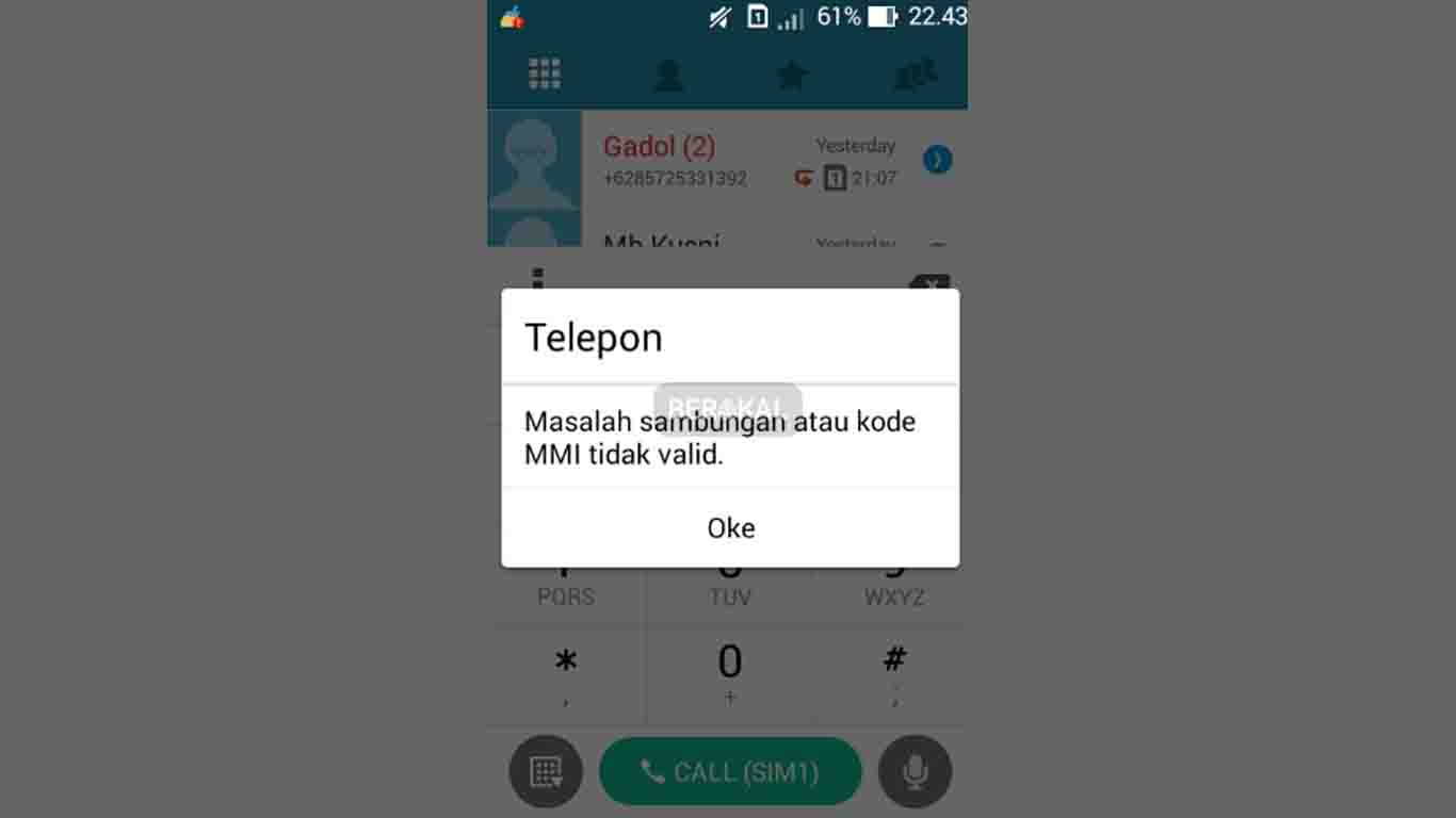 √ Cara Mengatasi Masalah Sambungan atau Kode MMI Tidak Valid