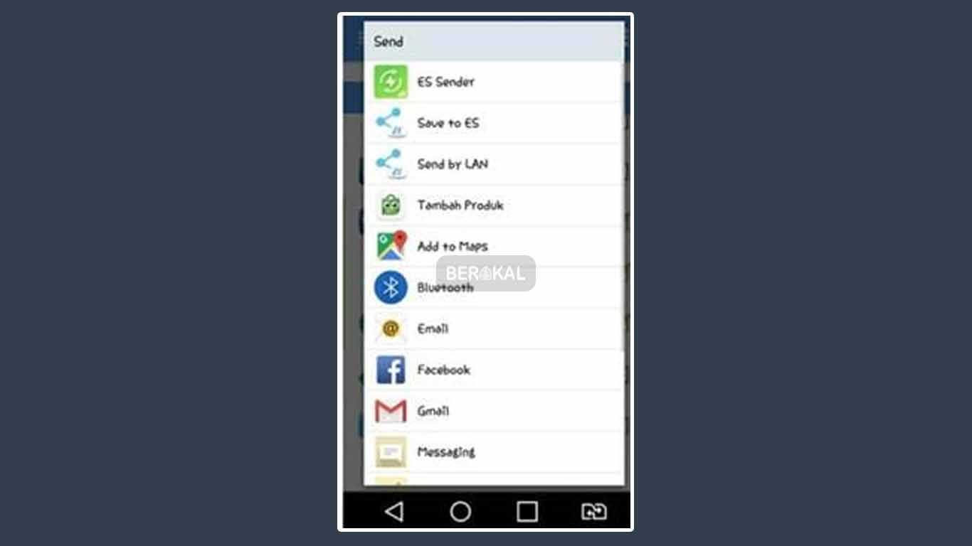 send apk via