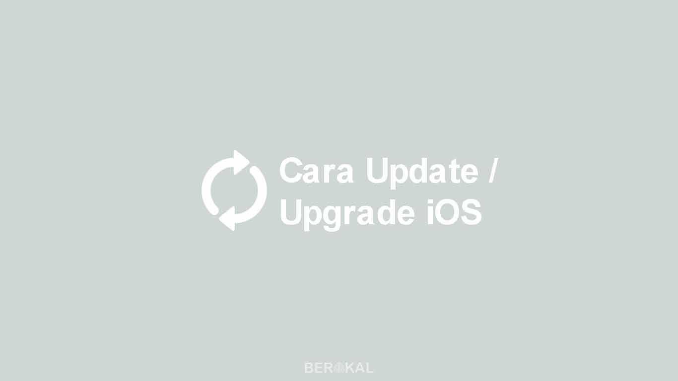 Cara Update iOS