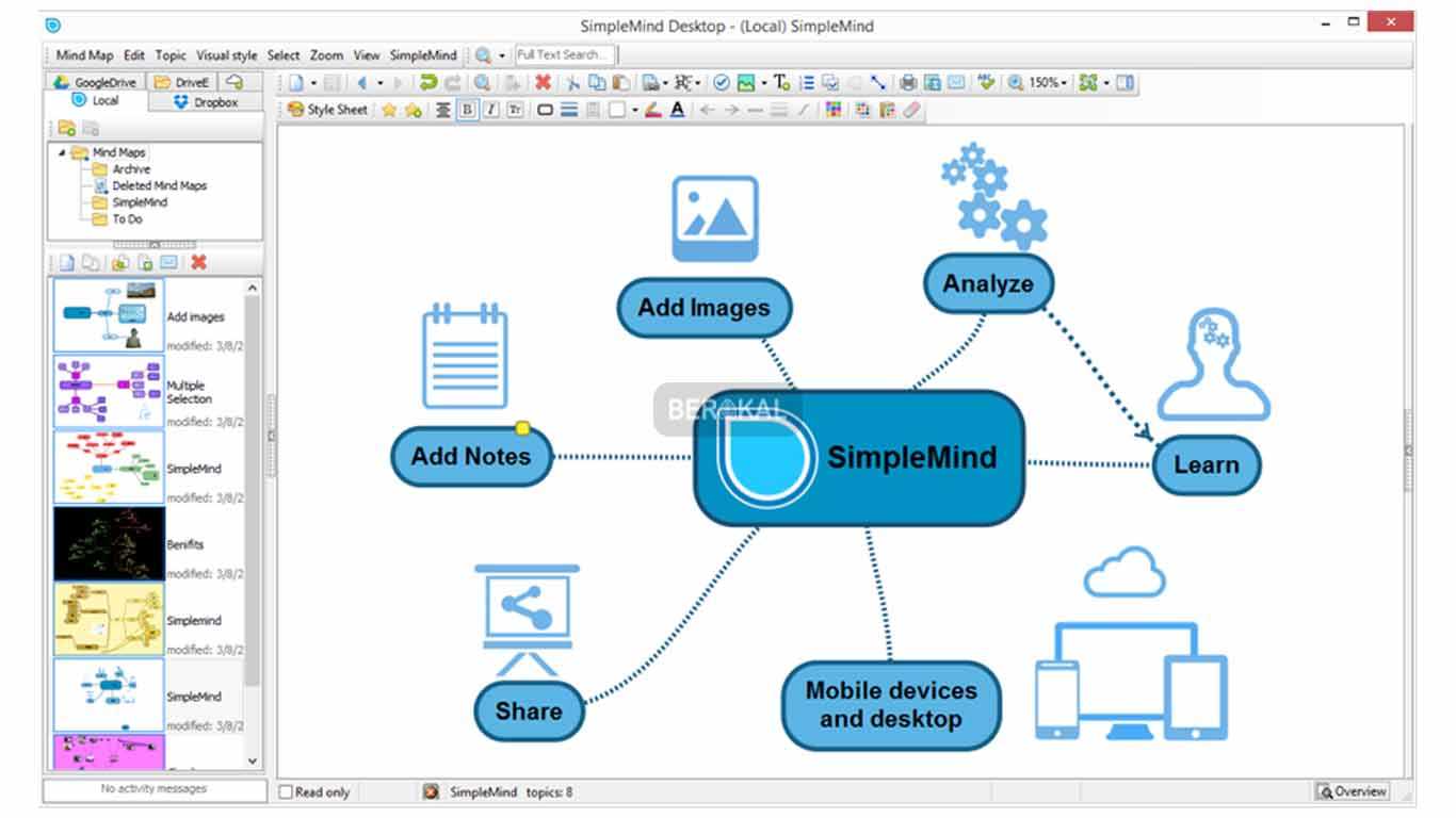aplikasi mind mapping gratis