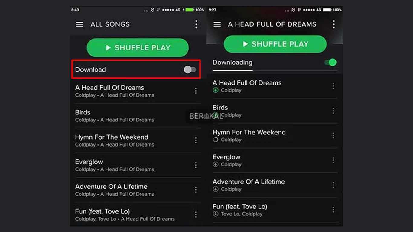 cara download lagu di spotify 2019