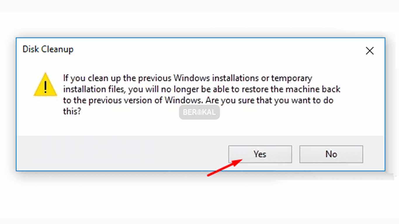 cara menghapus update windows 10 yang lama