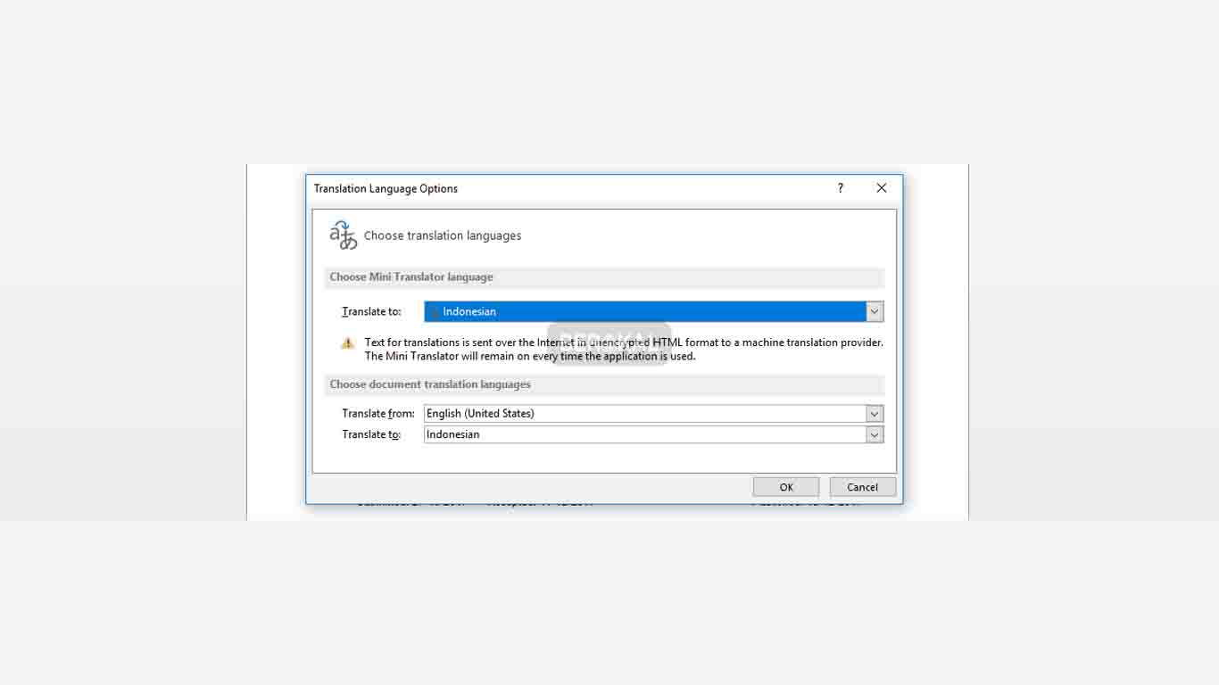 cara translate dokumen di microsoft word 2013