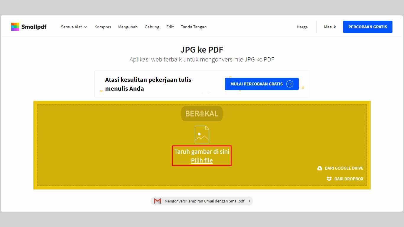 cara convert gambar ke pdf