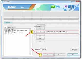 cara flash hp samsung via odin