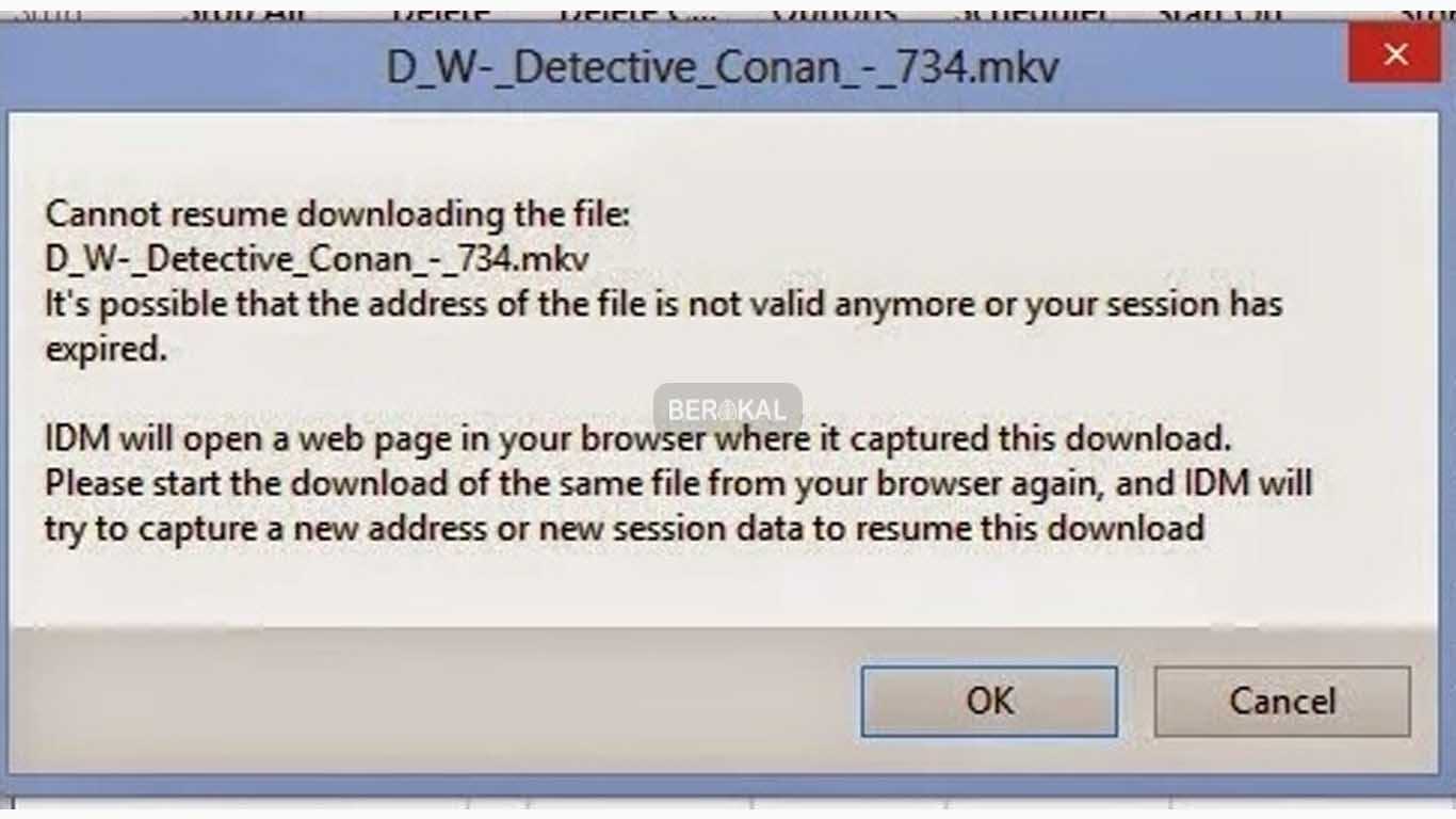 cara melanjutkan download idm yang timeout