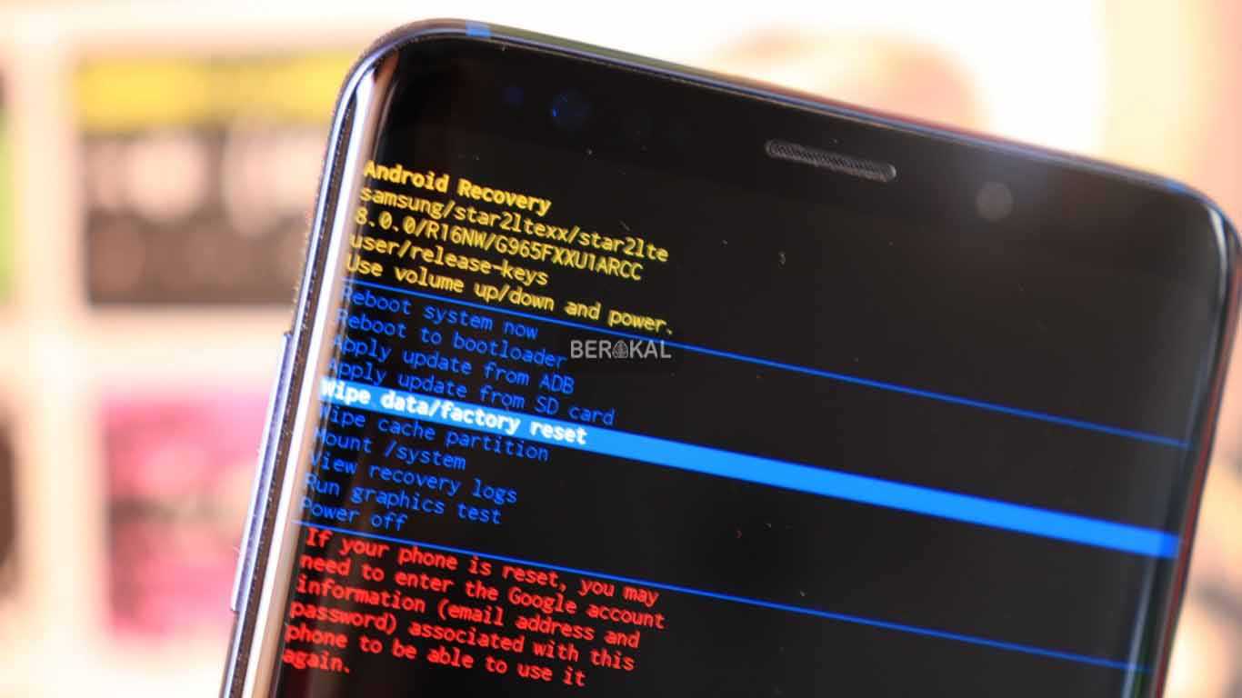 cara mengatasi hp samsung bootloop