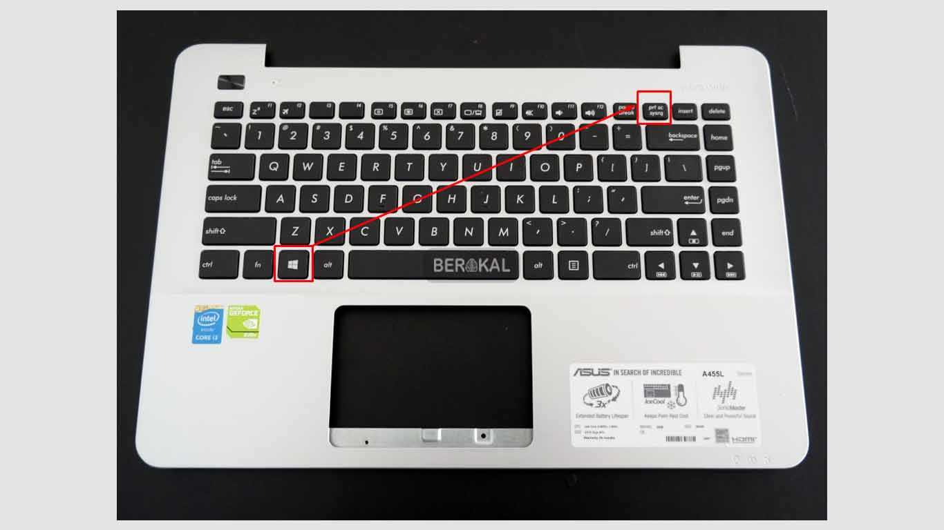  4 cara screenshot laptop asus windows 7 8 dan 10