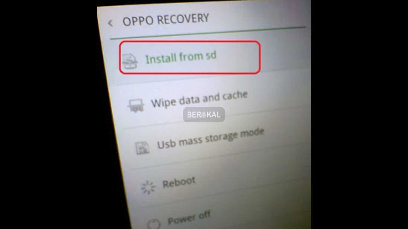 cara flash oppo a11w stiker besar