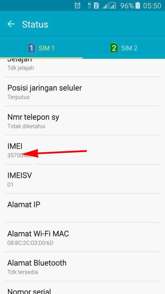 imei samsung