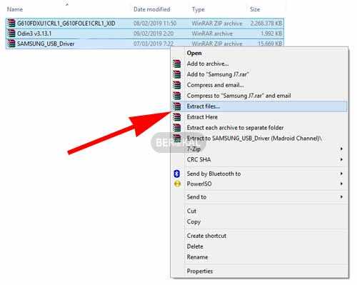 cara flash samsung j2 prime via odin