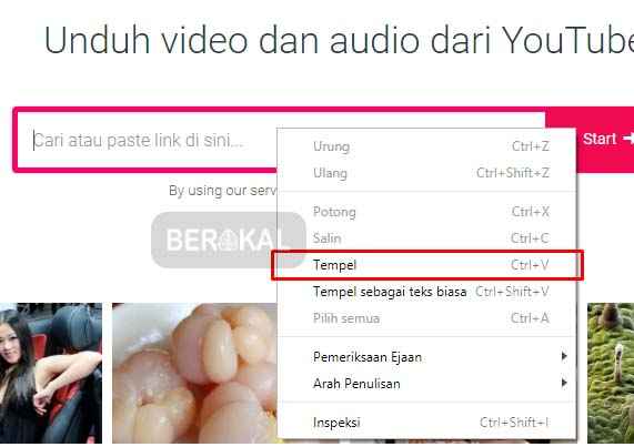 cara download video youtube lewat y2mate