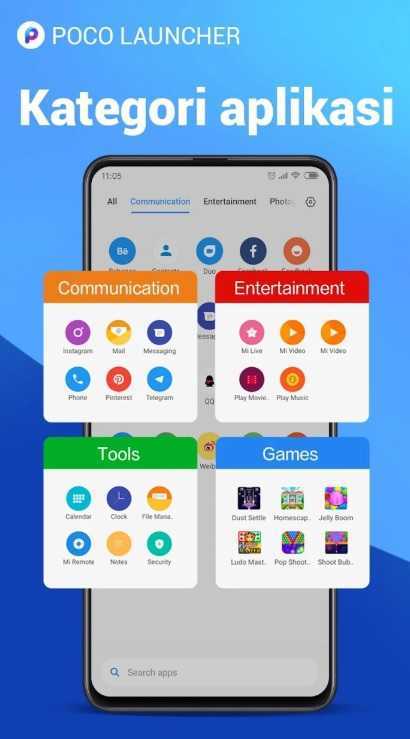 tema android keren bergerak