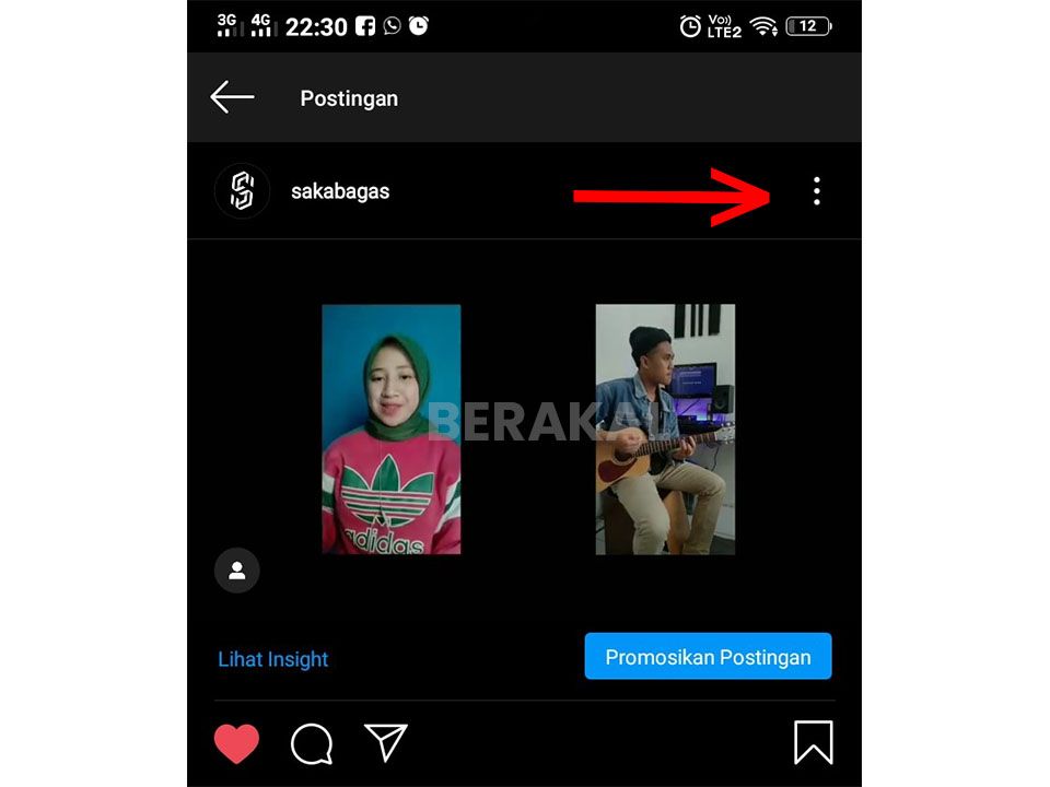 cara mengarsipkan foto di ig