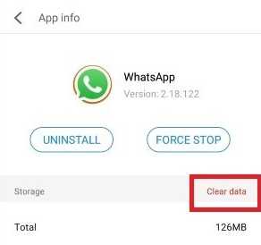 clear cache untuk keluar grup whatsapp