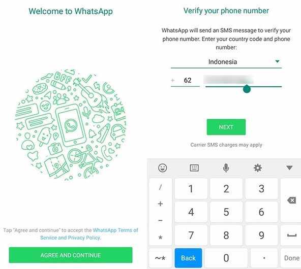 login WhatsApp