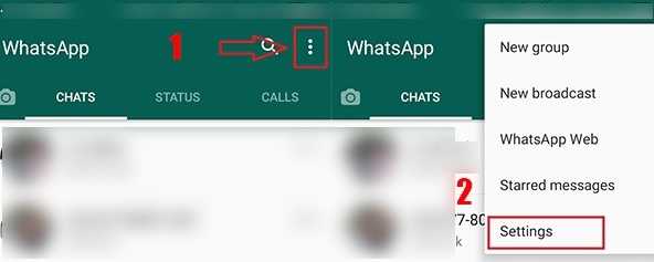 pengaturan whatsapp