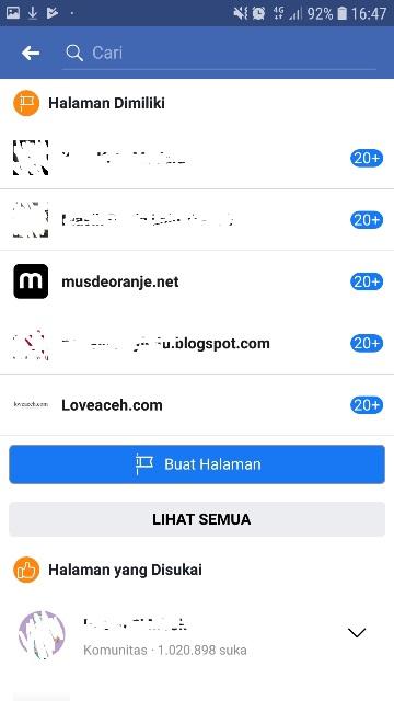 Cara Menghapus Fanpage Facebook lewat HP