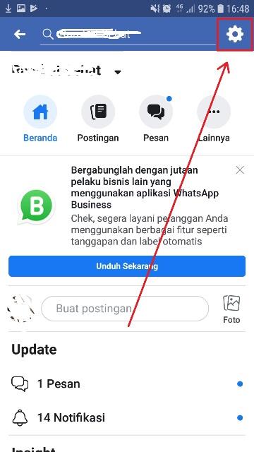 Cara Menghapus Fanpage Facebook lewat Ponsel