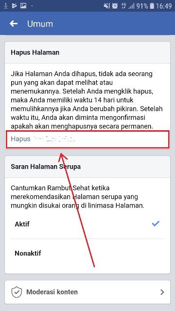 Hapus Nama Halaman Kamu