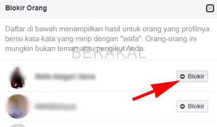 cara blokir facebook secara permanen
