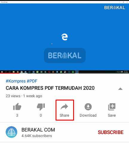 cara download video YouTube di HP