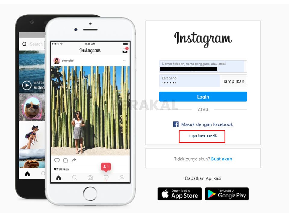 cara memperbaiki instagram yang eror