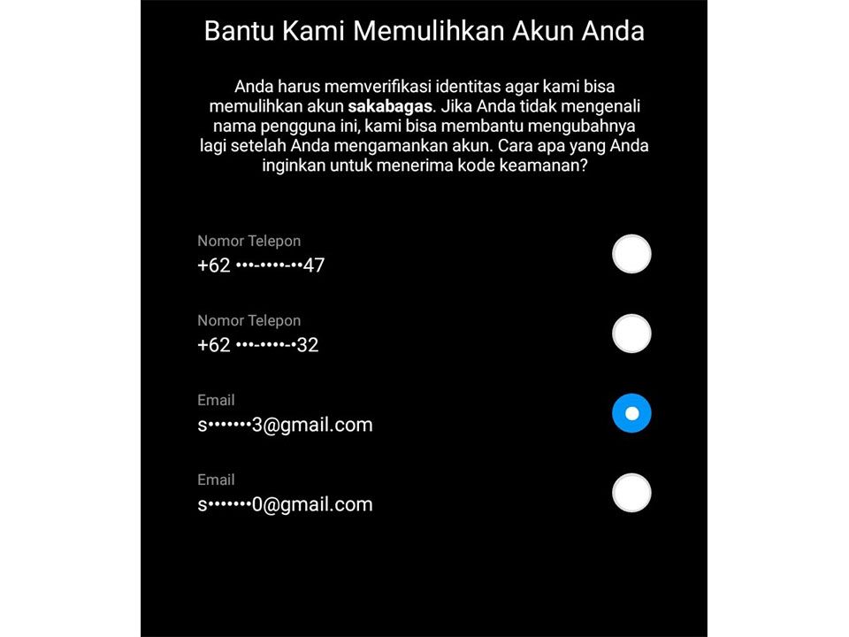 cara mengatasi upaya masuk mencurigakan instagram