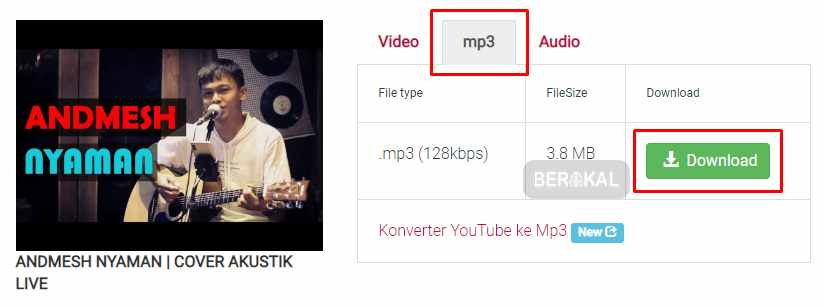 download mp3 dari y2mate